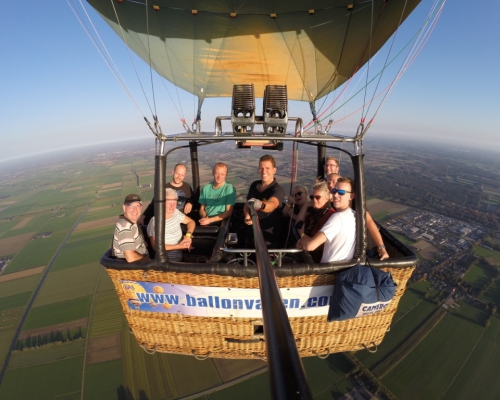 Prive ballonvaart Den Bosch naar Zoelen